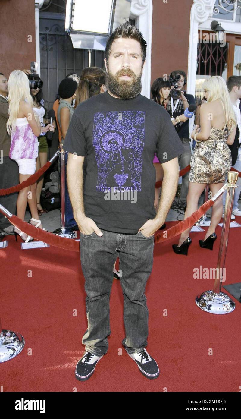 Joshua Gomez attends the premiere of "Paper Heart" in Los Angeles, CA. 7/28/09 Stock Photo - Alamy