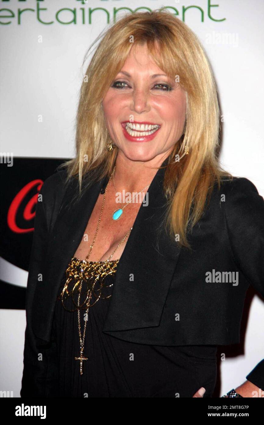 Pamela Bach walks the red carpet at the New Year’s Party at The