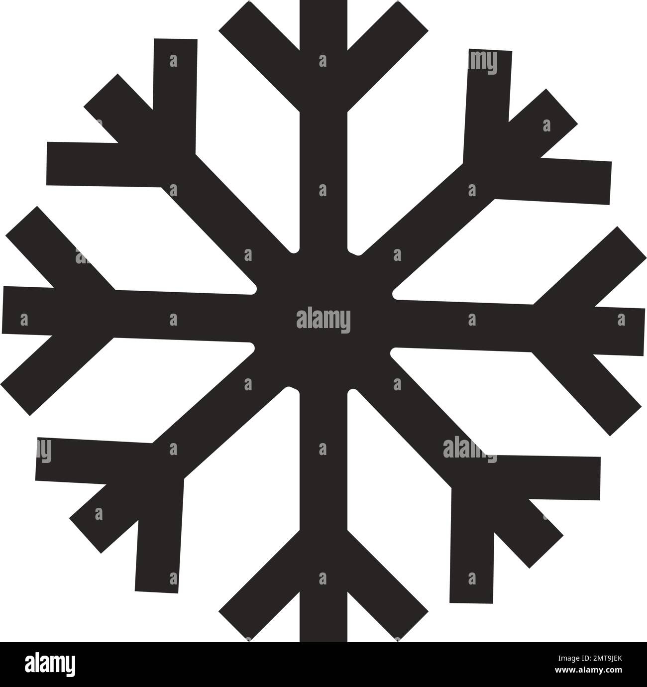 snow icon vector vector symbol design Stock Vector Image & Art - Alamy