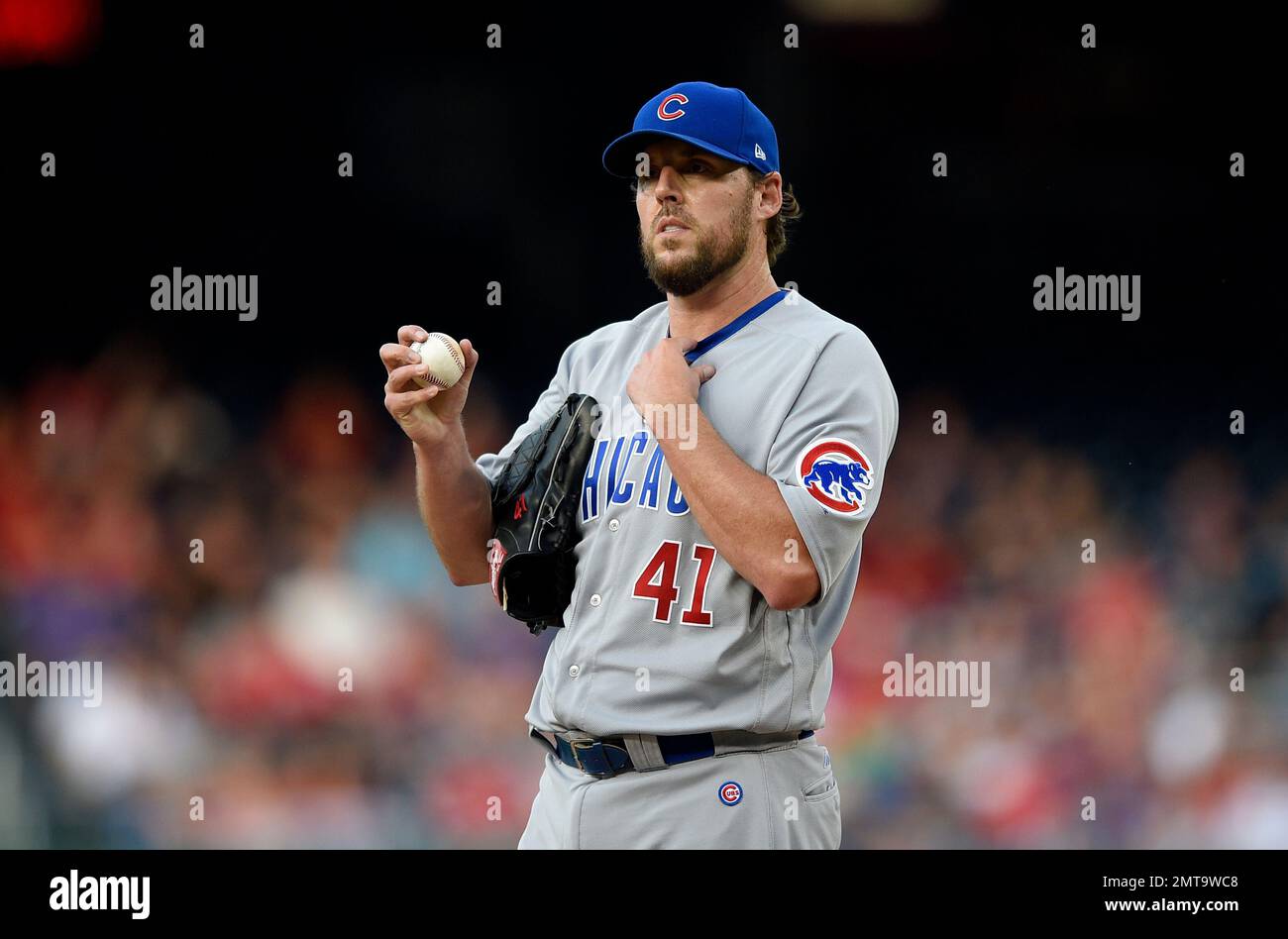 John Lackey's off to a hot start on the mound for Cubs