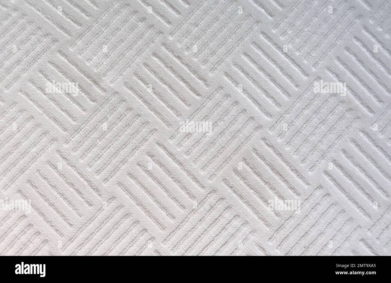 White fabric texture background Stock Photo