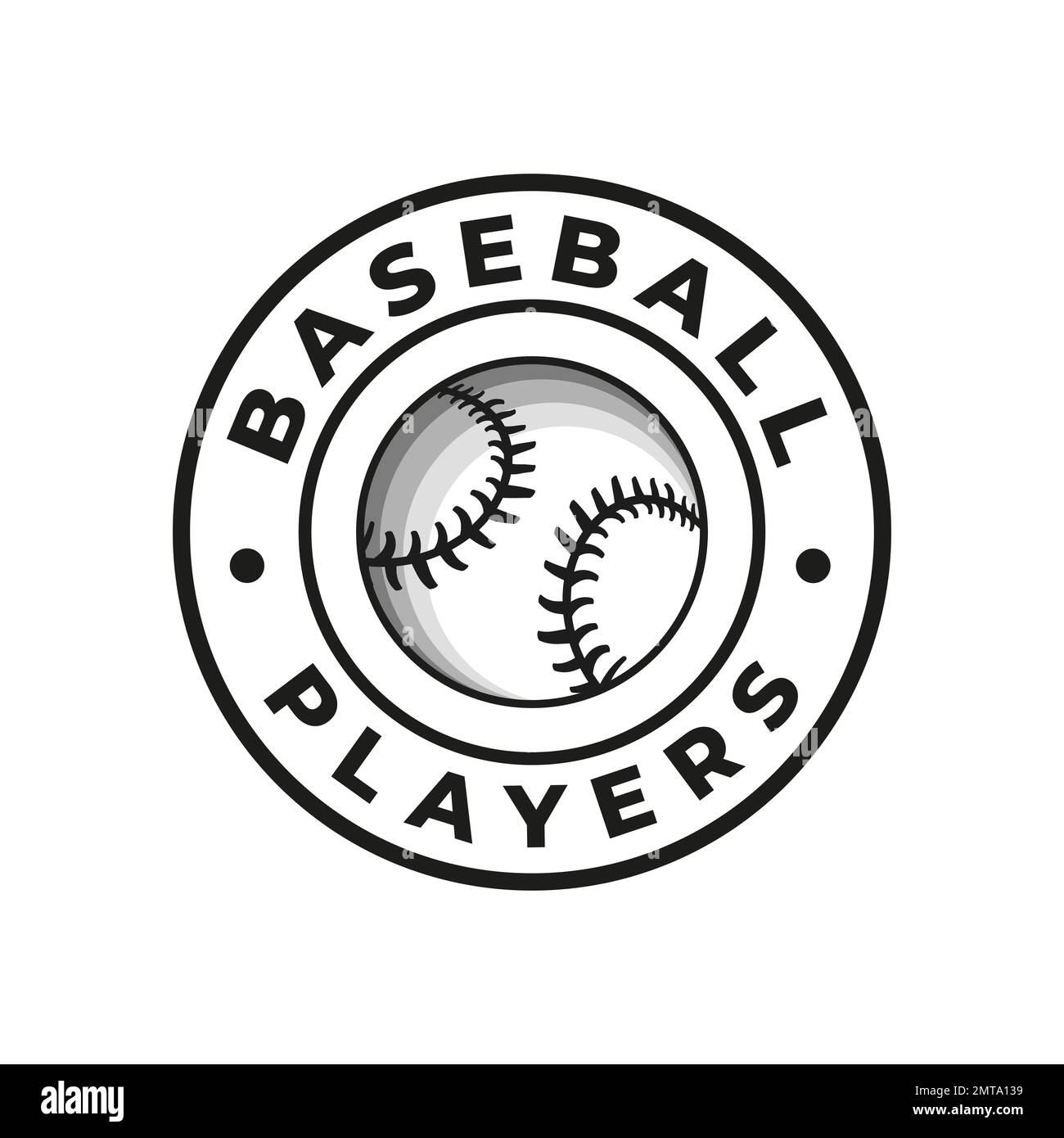 Texas American Sports Baseball Club Logo. Illustration vector graphic