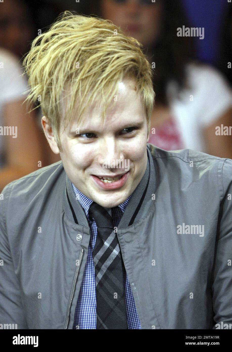 Fall Out Boy's Patrick Stump maks and appearance on Much Music in