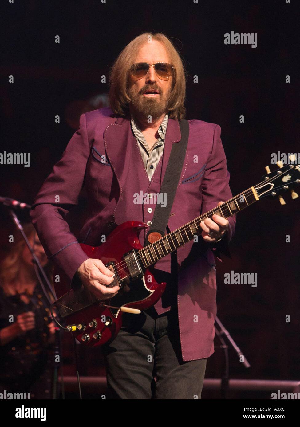 Tom Perry Tom Petty of Tom Petty and the Heartbreakers performs in concert during ...