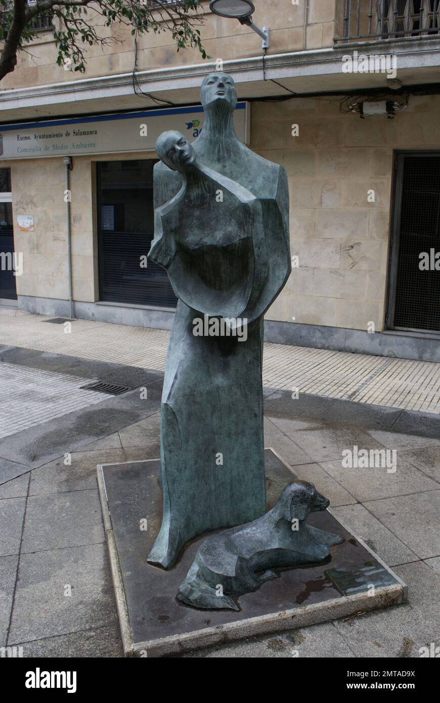 Sculpture en bronze trouvée à Salamanque, Espagne Stock Photo