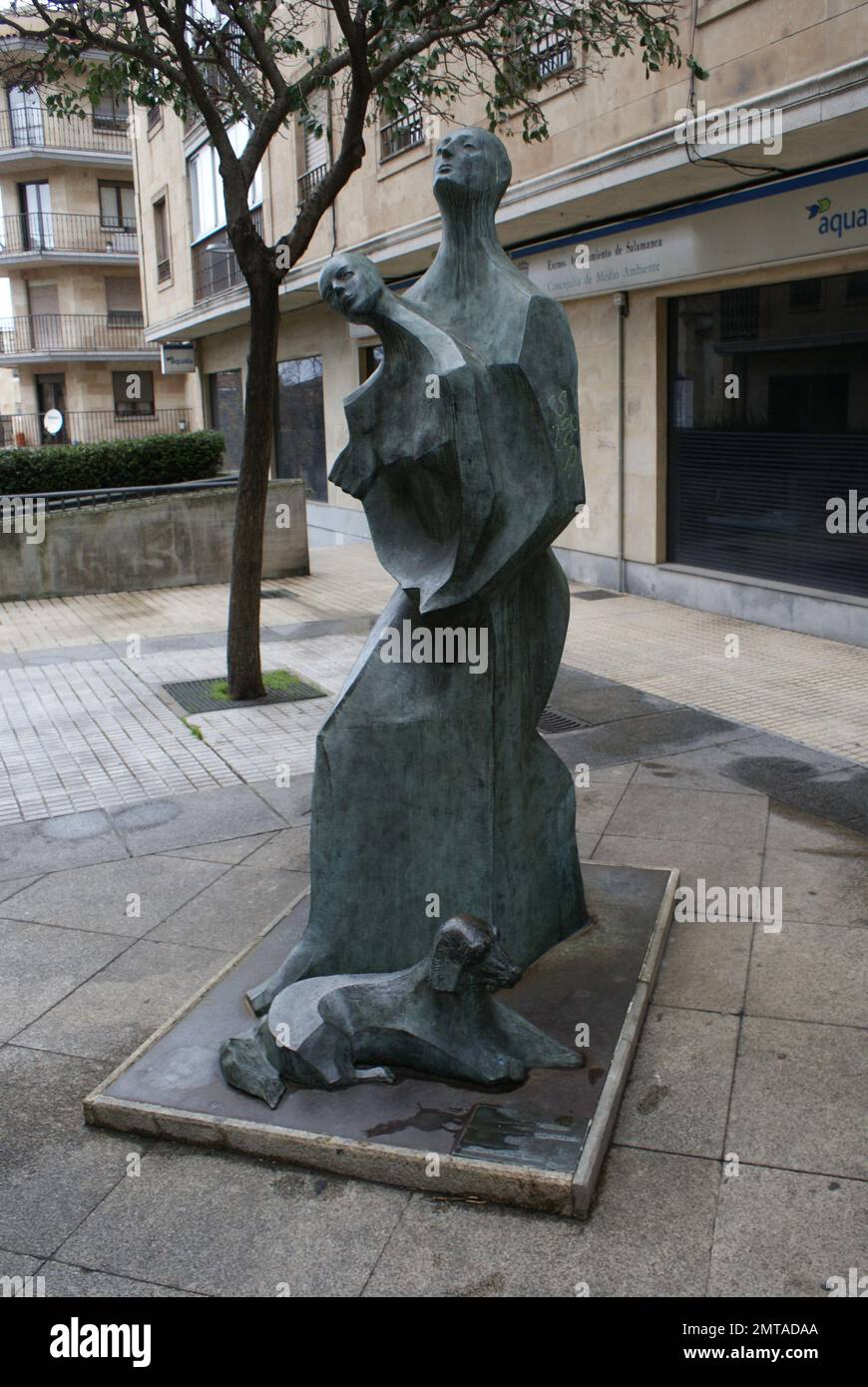 Sculpture en bronze trouvée à Salamanque, Espagne Stock Photo