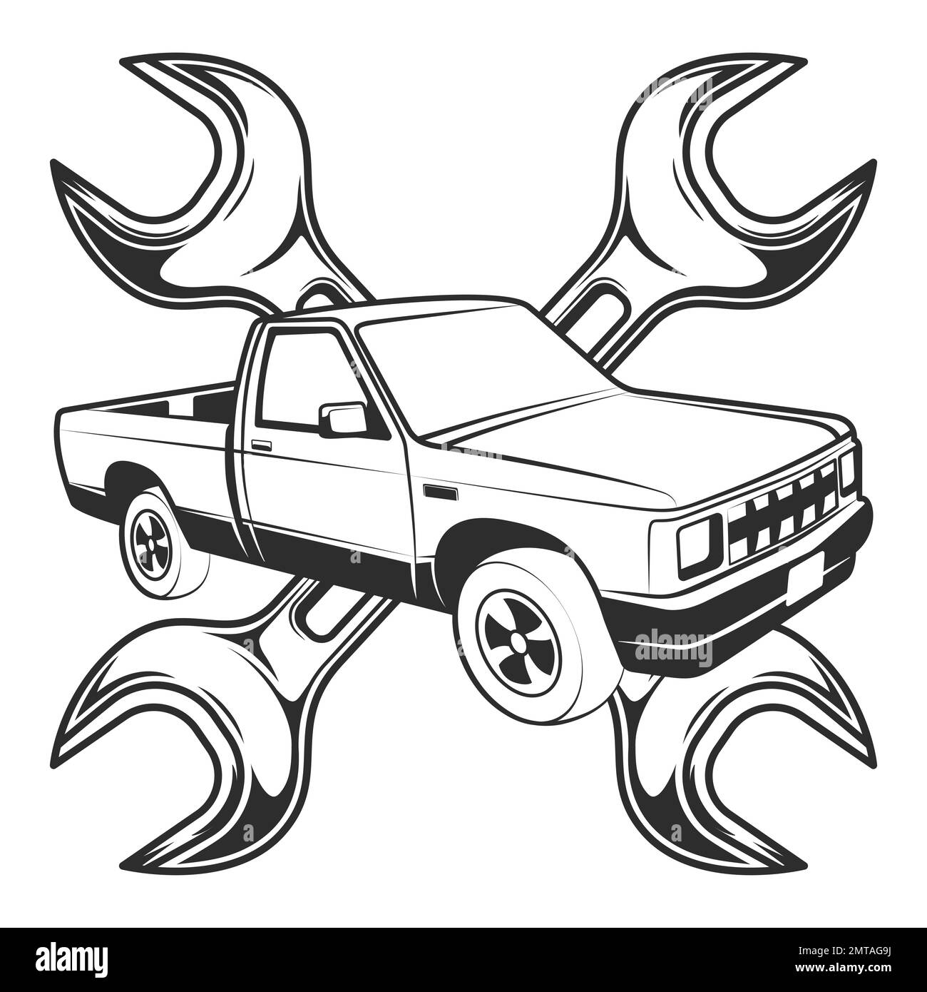 Key steel mechanic Stock Vector Images Alamy