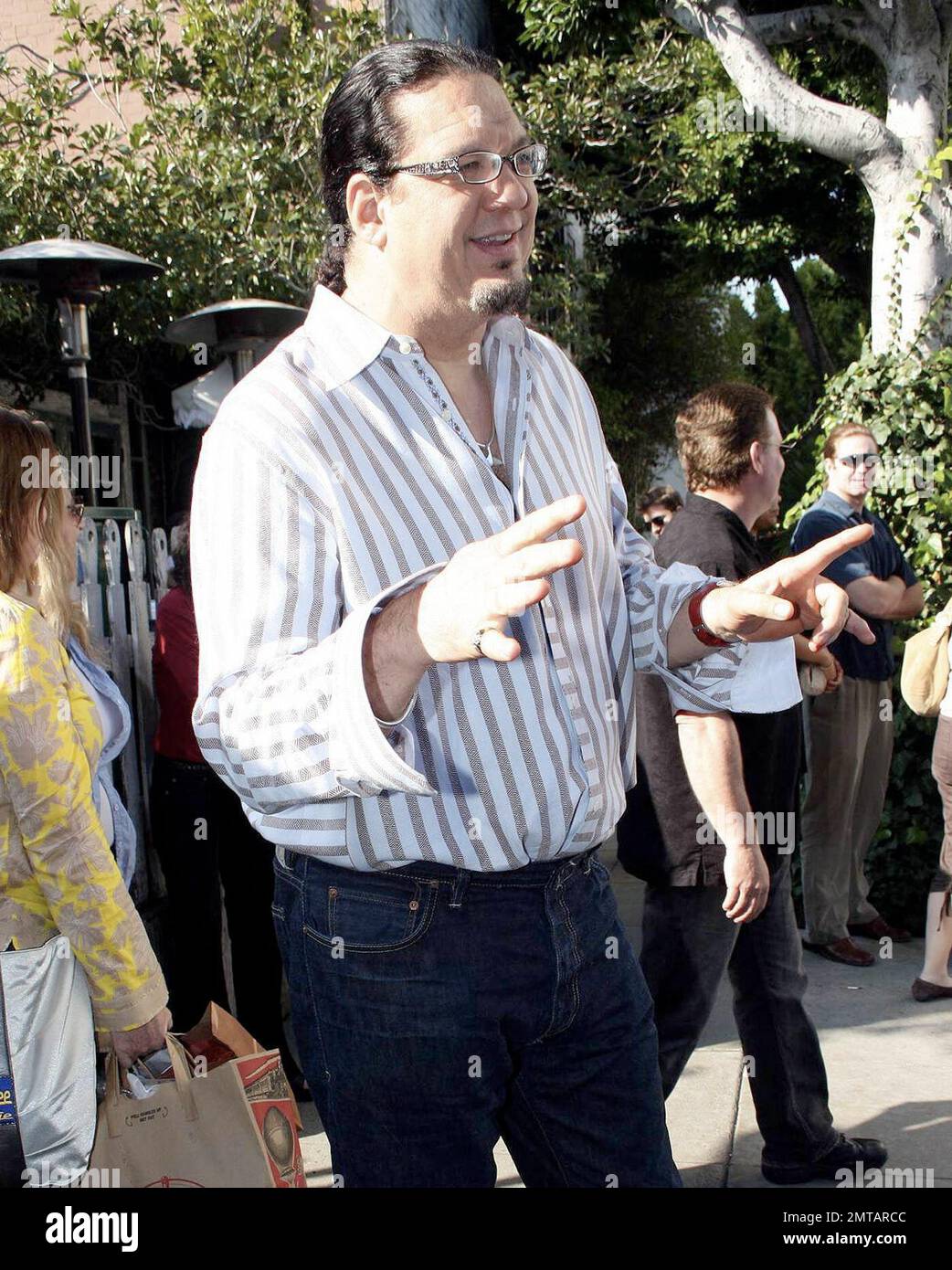 Penn Jillette, onehalf of the famous illusionist team Penn & Teller