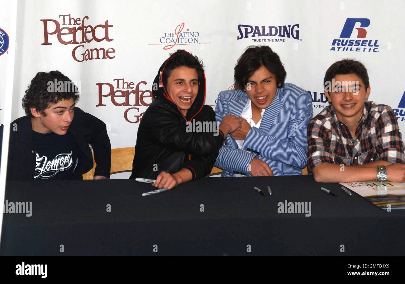 Ryan Ochoa, Moises Arias, Jake T. Austin and Jansen Panettiere at the ...