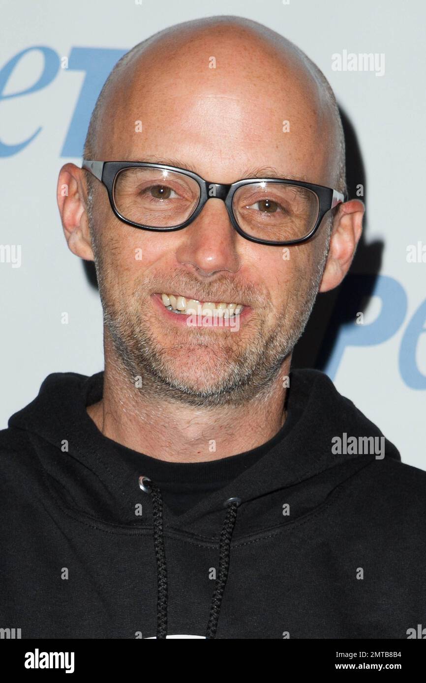 Moby arrives at PETA's Stand Up for Animals benefit held at The Comedy Store. West Hollywood, CA. 13th June 2012. Stock Photo