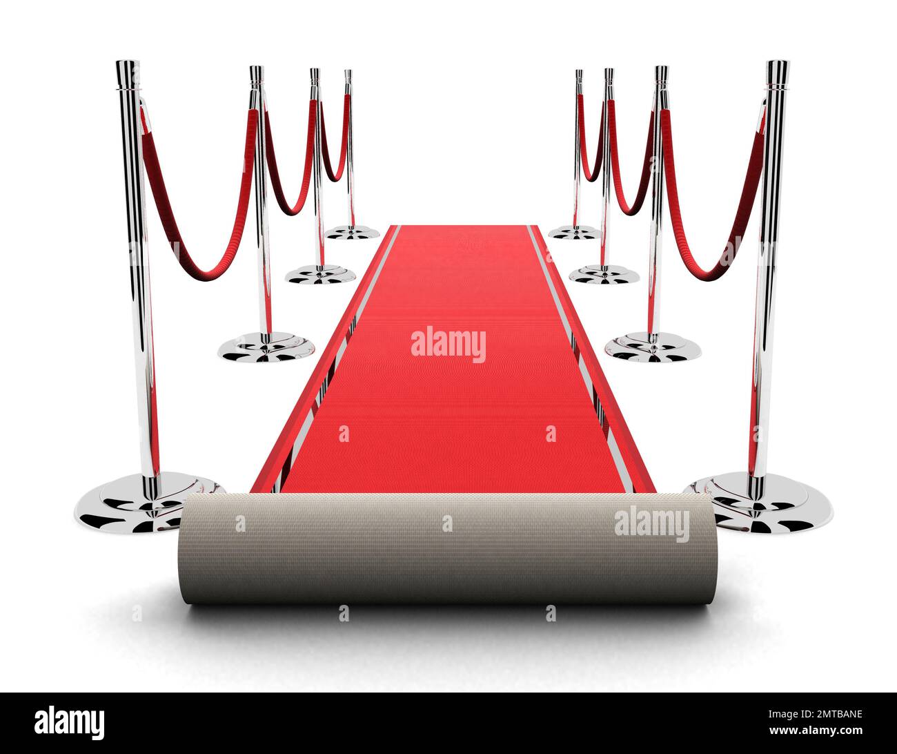 Red carpet event concept Stock Photo