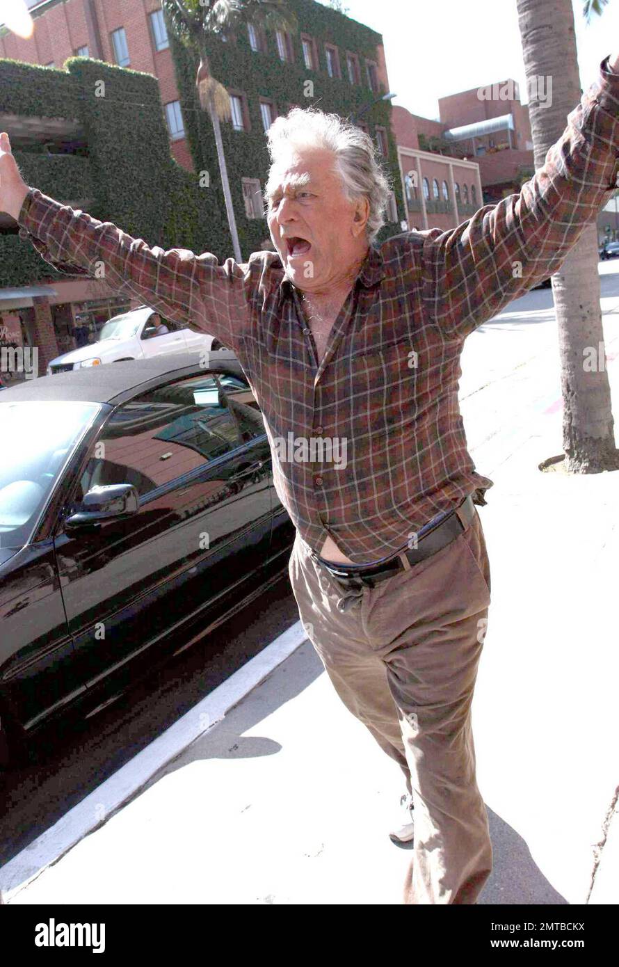 Peter Falk, best known for playing the title role on Columbo in the  1970s, was seen in Beverly Hills today and a passerby commented that Falk  seemed lost and disoriented. A good