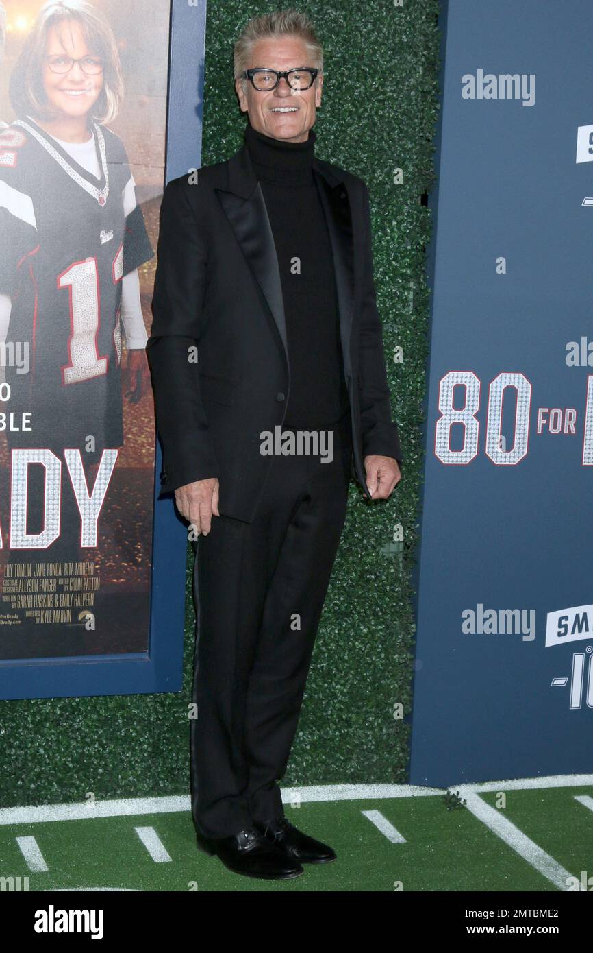 LOS ANGELES - JAN 31:  Harry Hamlin at the 80 for Brady Los Angeles Premiere at the Village Theater on January 31, 2023 in Westwood, CA Stock Photo