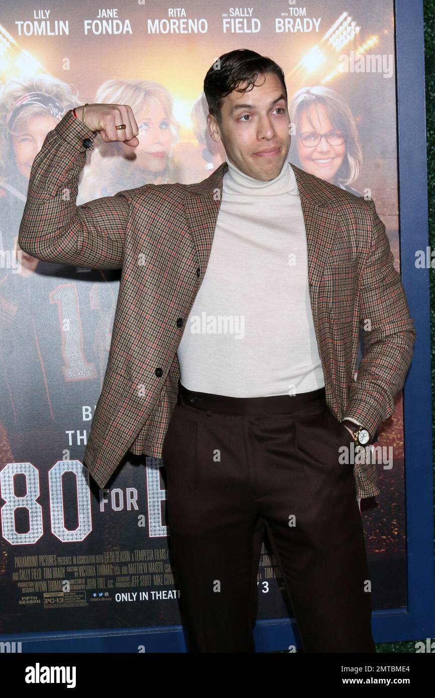 LOS ANGELES - JAN 31:  Joseph Baena at the 80 for Brady Los Angeles Premiere at the Village Theater on January 31, 2023 in Westwood, CA Stock Photo