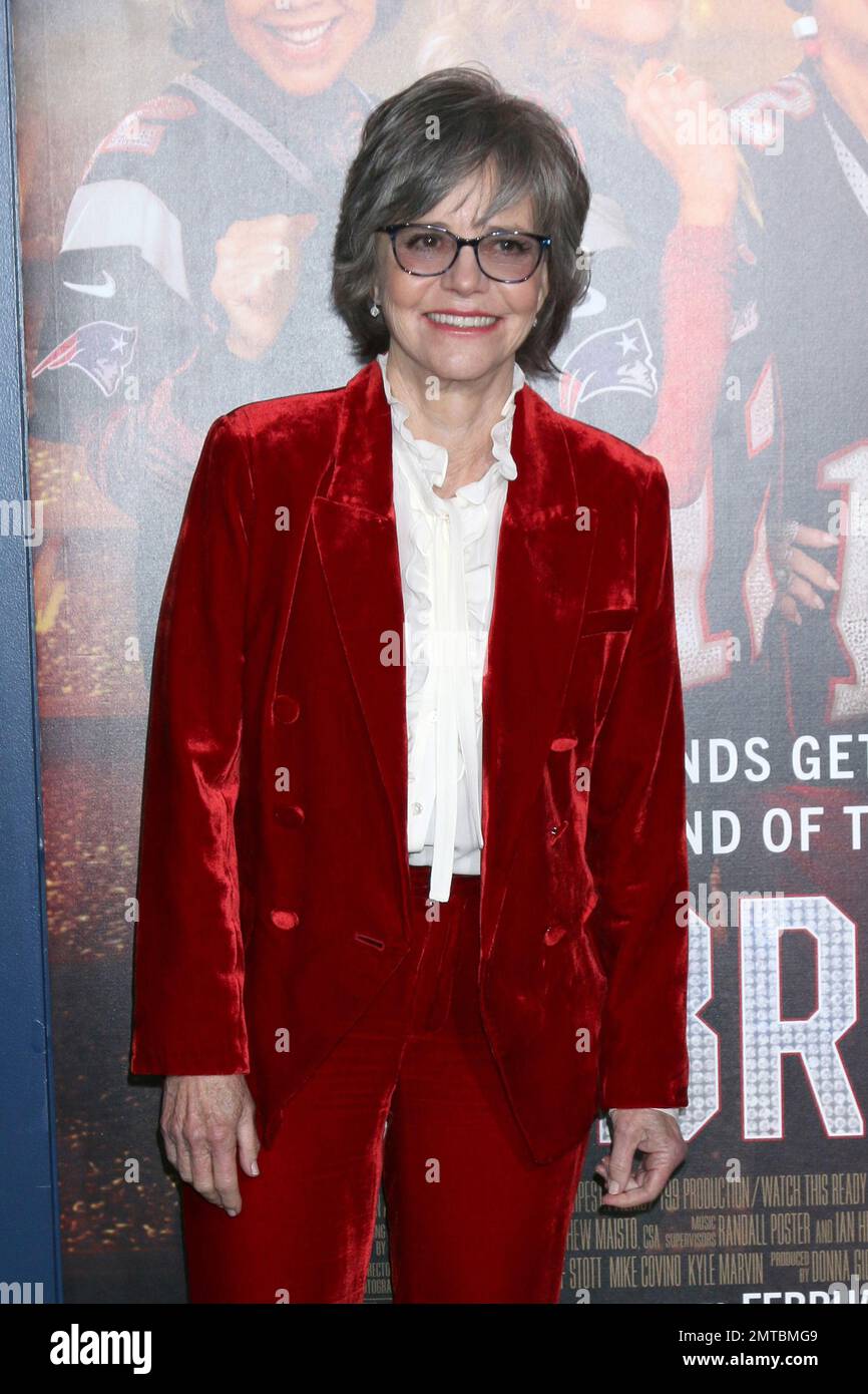 LOS ANGELES - JAN 31:  Sally FIeld at the 80 for Brady Los Angeles Premiere at the Village Theater on January 31, 2023 in Westwood, CA Stock Photo