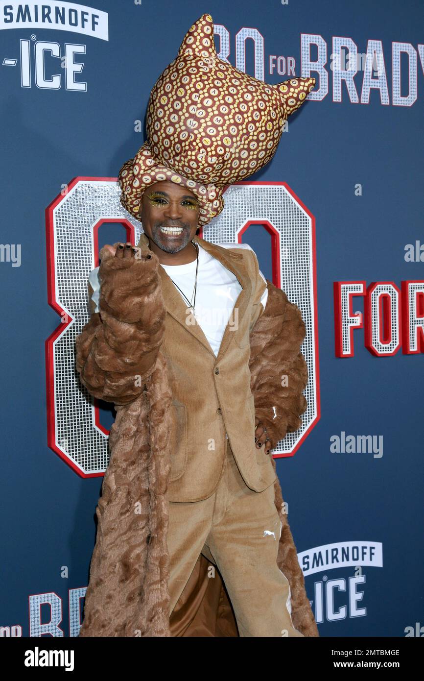 LOS ANGELES - JAN 31:  BIlly Porter at the 80 for Brady Los Angeles Premiere at the Village Theater on January 31, 2023 in Westwood, CA Stock Photo