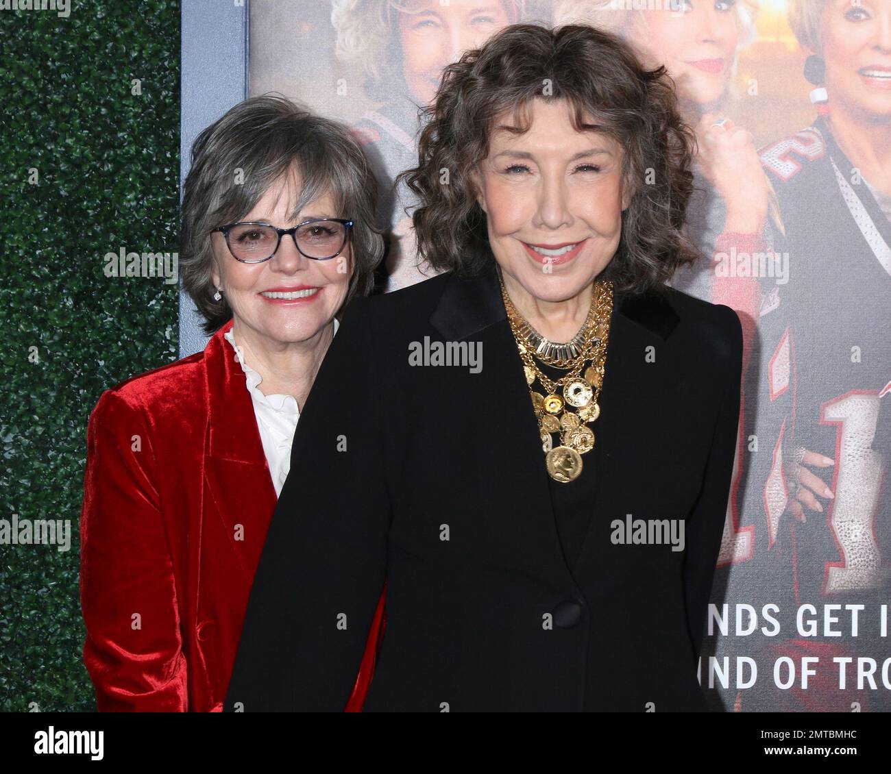 LOS ANGELES - JAN 31:  Sally FIeld, Lily Tomlin at the 80 for Brady Los Angeles Premiere at the Village Theater on January 31, 2023 in Westwood, CA Stock Photo