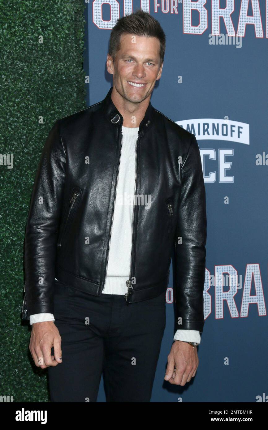 LOS ANGELES - JAN 31:  Tom Brady at the 80 for Brady Los Angeles Premiere at the Village Theater on January 31, 2023 in Westwood, CA Stock Photo