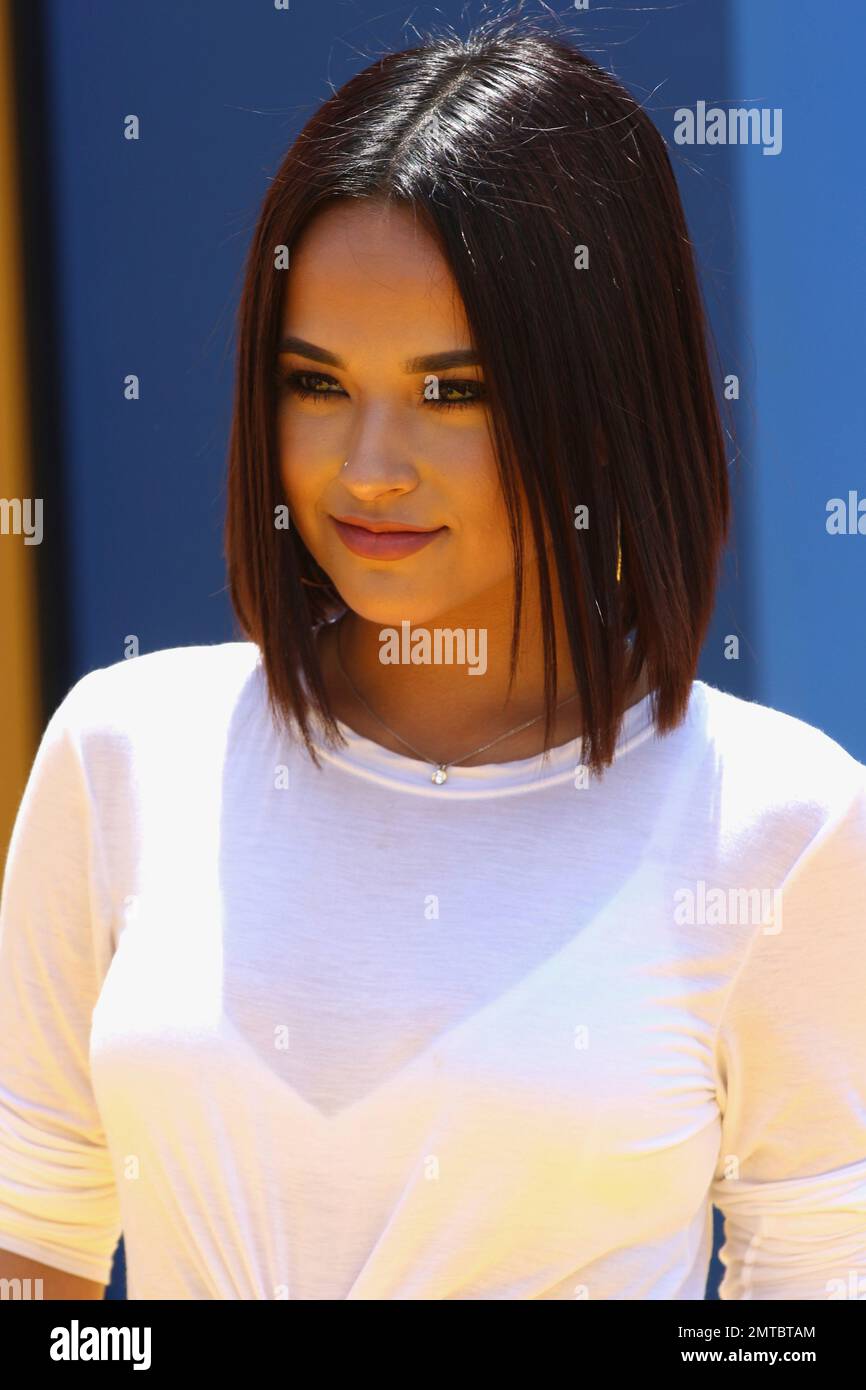 Becky G.arrives at the World Premiere of 