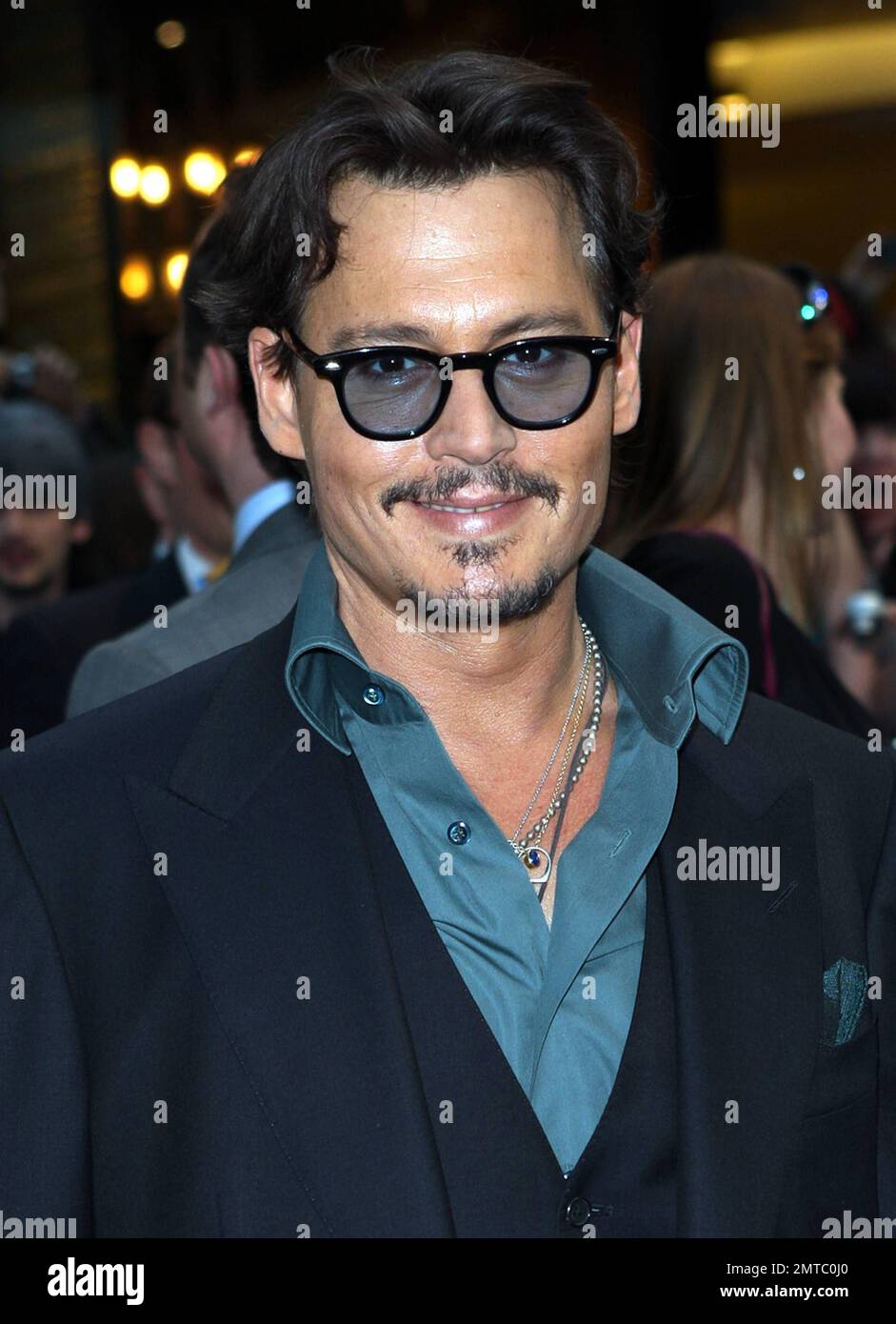 Johnny Depp at the premiere of 