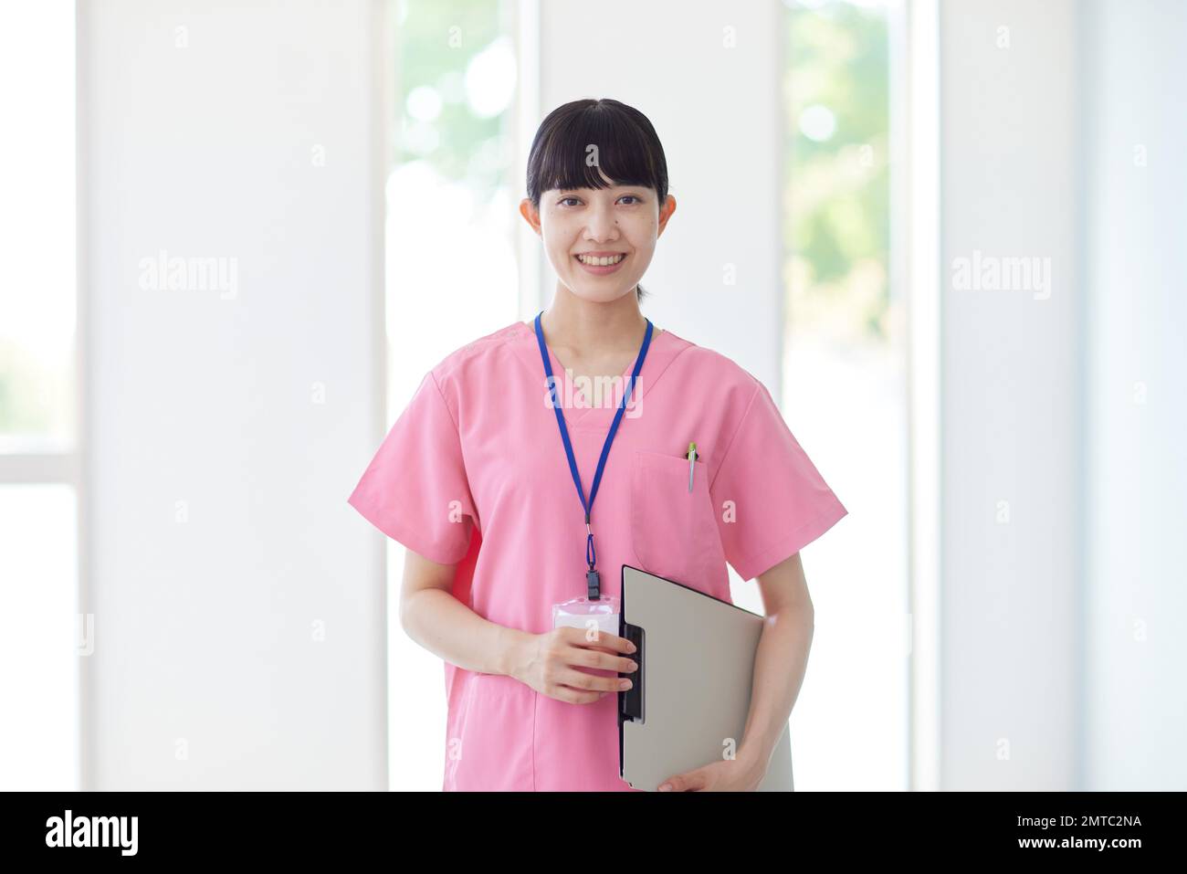 Japanese nurse Stock Photo