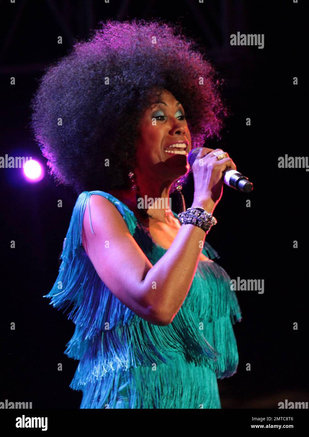 Ruth Pointer of 'The Pointer Sisters' performs during the Essence Music