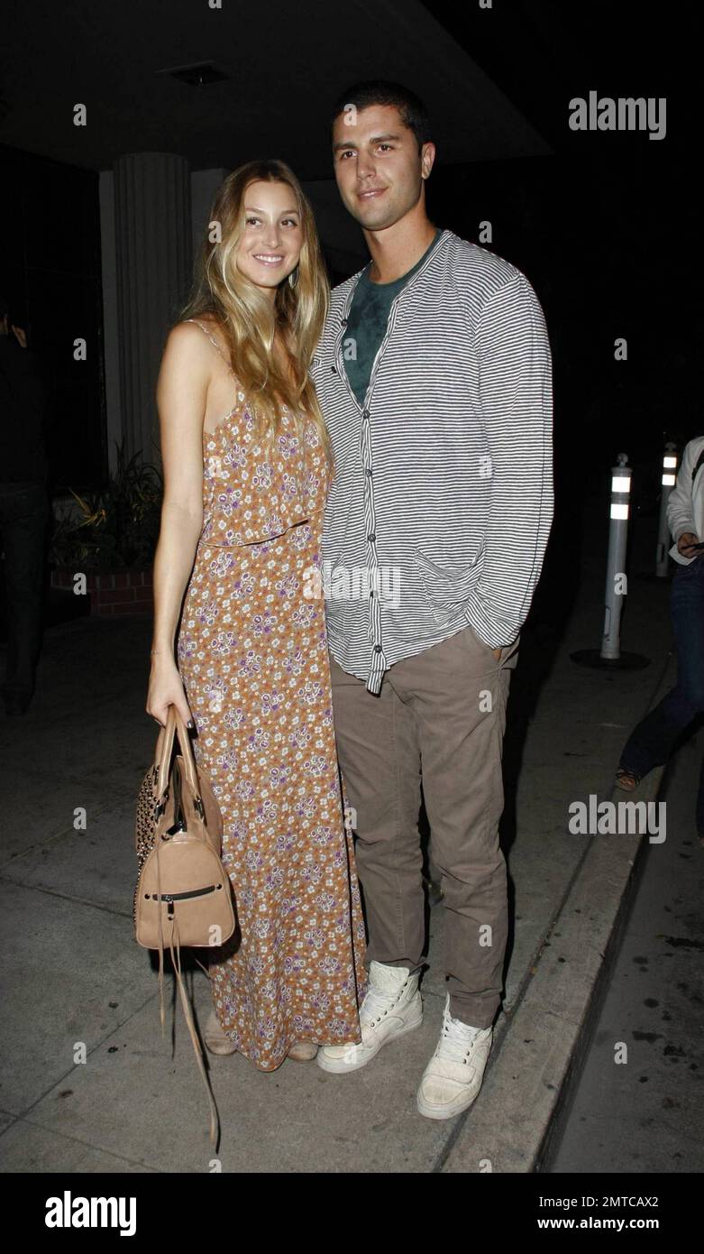 Ben Nemtin and Whitney Port at the OK! Magazine USA's 5th Anniversary Party  held at La Vida, Los Angeles, CA. 9/1/10 Stock Photo - Alamy, image size:781x1390