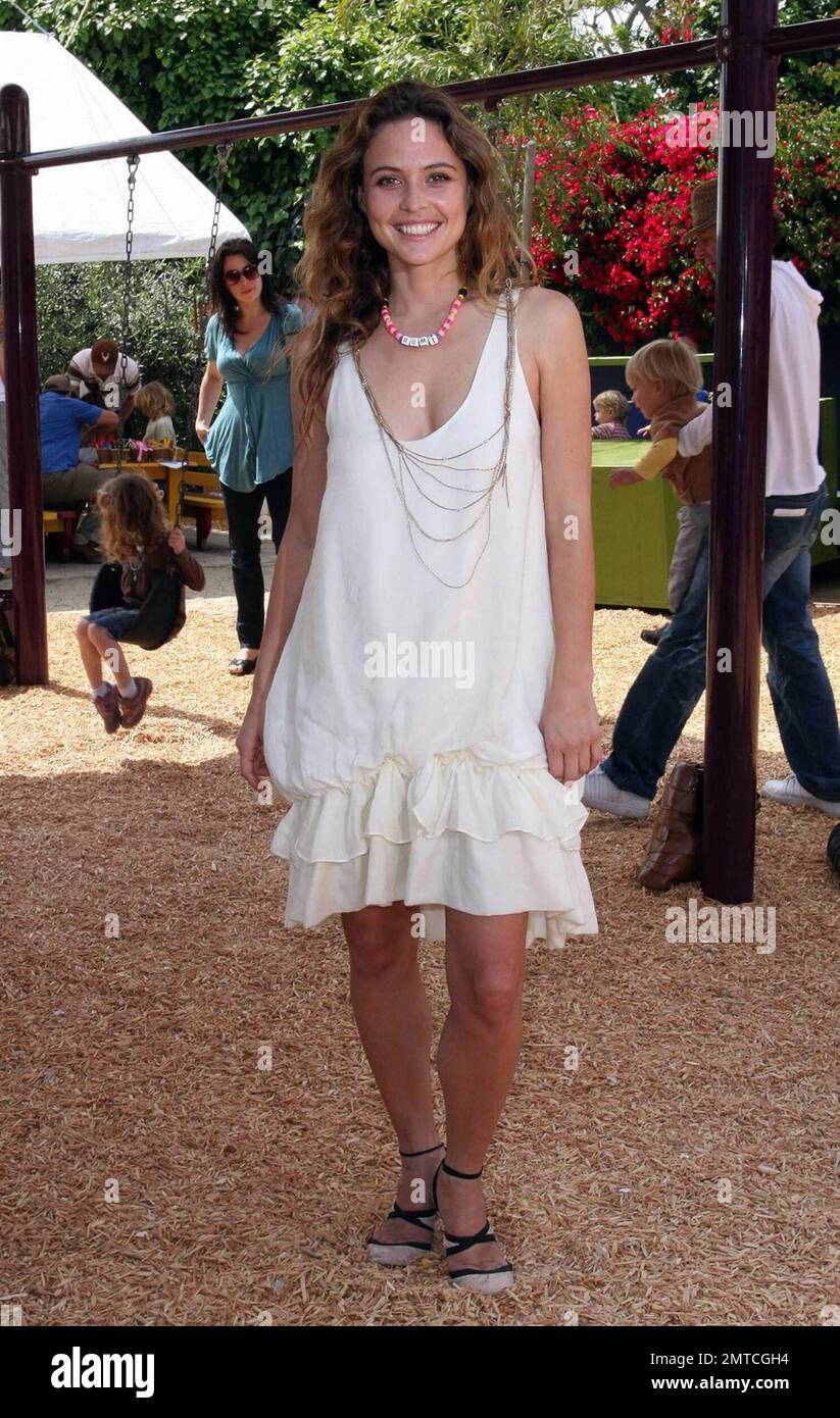 Model/Actress Josie Maran was seen with daughter Rumi Joon today at the