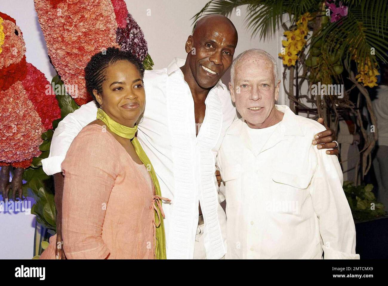 Designer to the stars Preston Bailey and guests at his 60th all