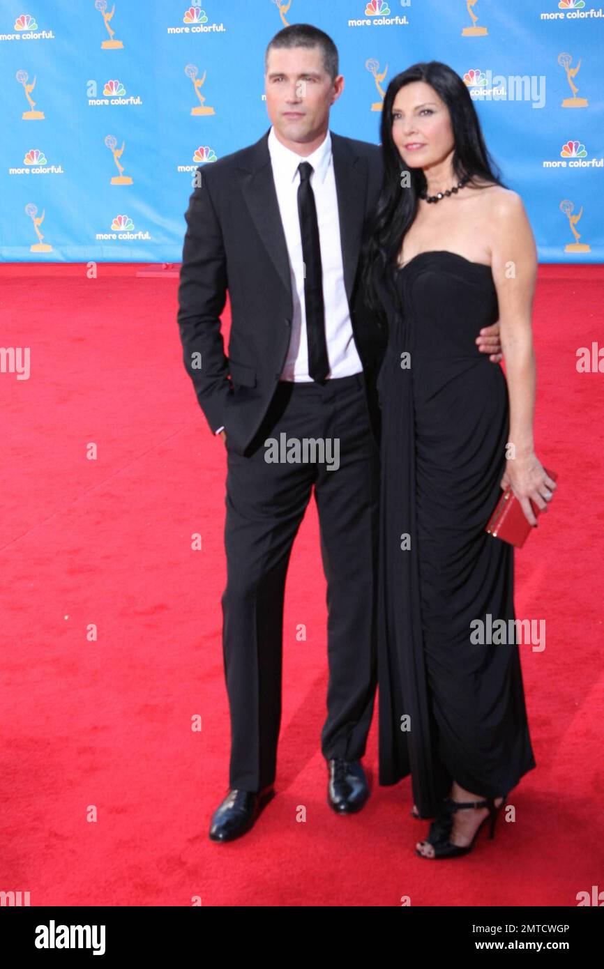Matthew Fox and wife Margherita Ronchi walk the red carpet for the 62nd