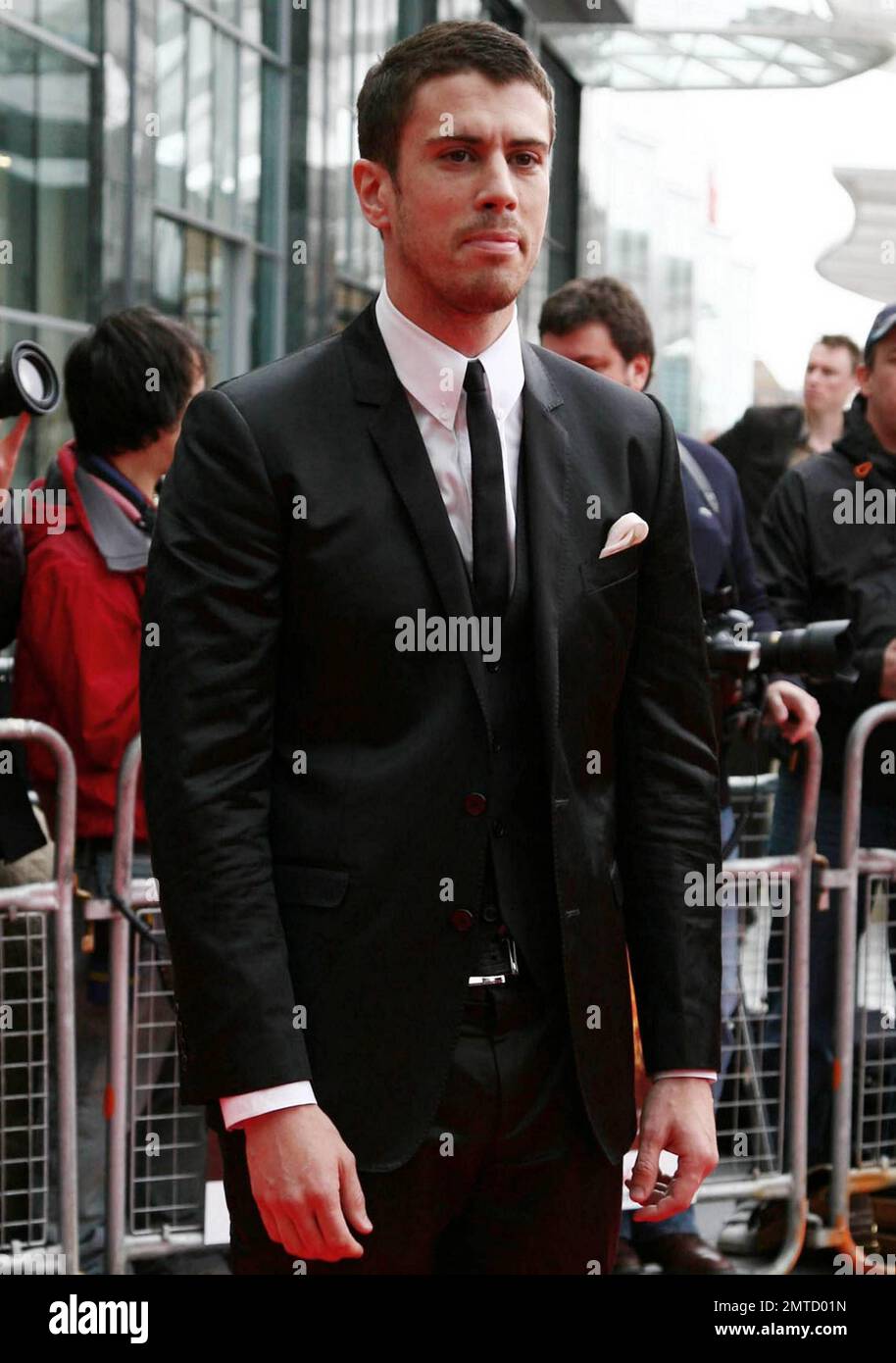 Toby Kebbell walks the red carpet at the world premiere of 