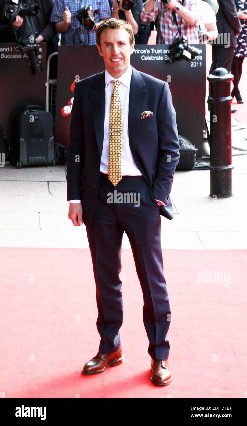 Gareth Southgate on the red carpet at the Prince's Trust Celebrate Success Awards, supported by L'Oreal Paris, held at Odeon Leicester Square. London, UK. 03/23/11. Stock Photo