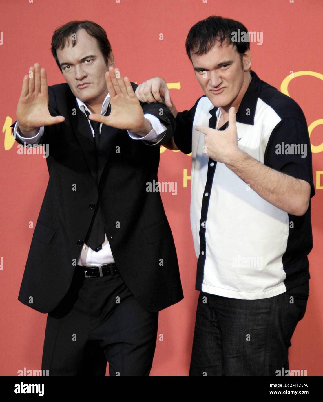  Quentin Tarantino at Madame Tussaud's Wax Museum unveiling of the