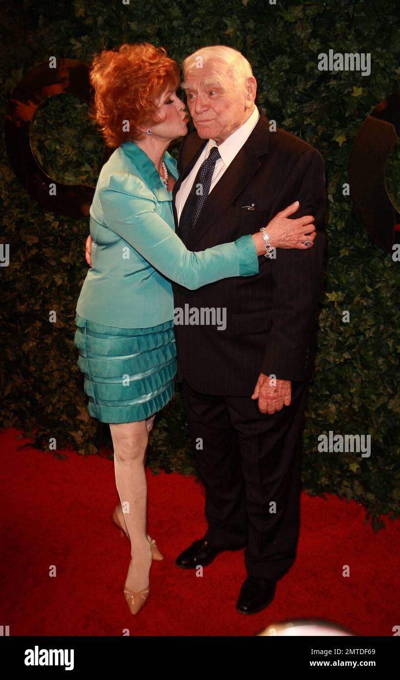 Ernest and wife Tova walk the red carpet at the QVC Red Carpet Style celebration at the
