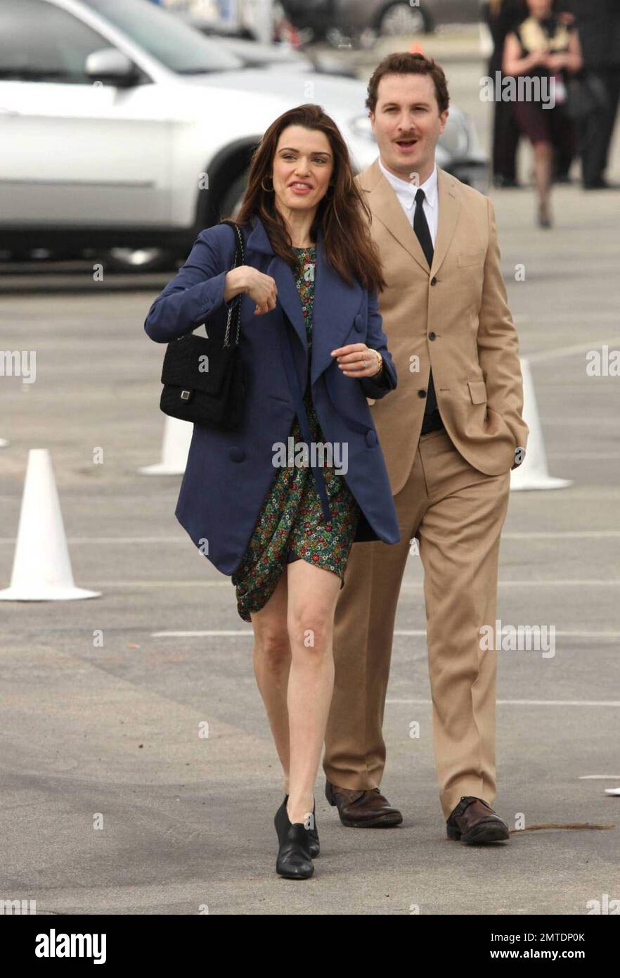 Rachel Weisz and husband-film director Darren Aronofsky attend the ...