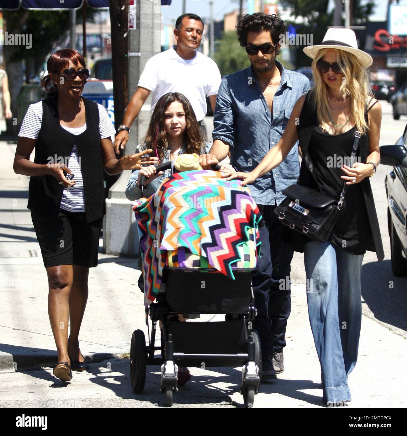 Celebrity stylist Rachel Zoe, husband Rodger Berman and son Skyler