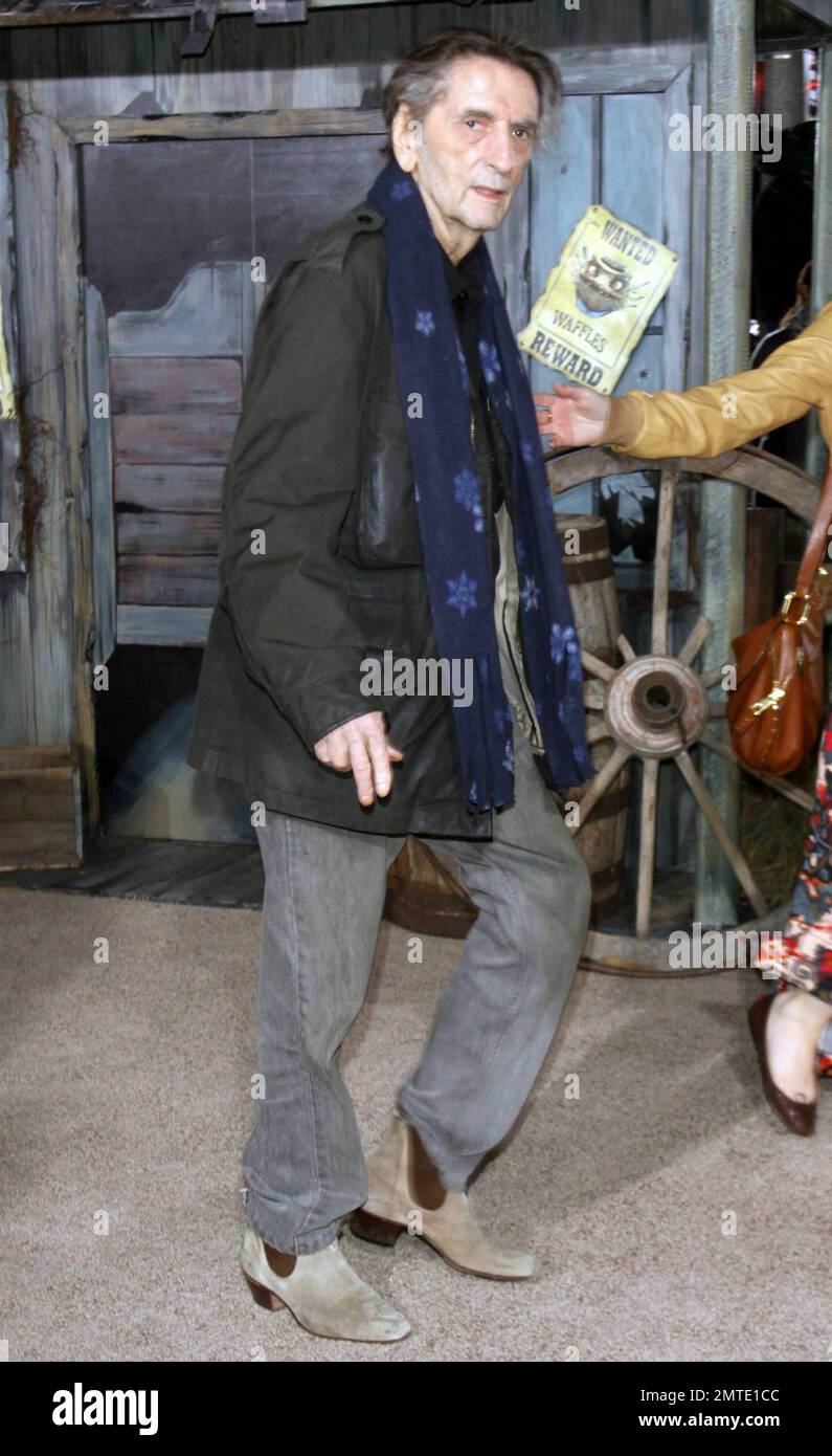 Harry Dean Stanton attending the Los Angeles premiere of “Rango” at the