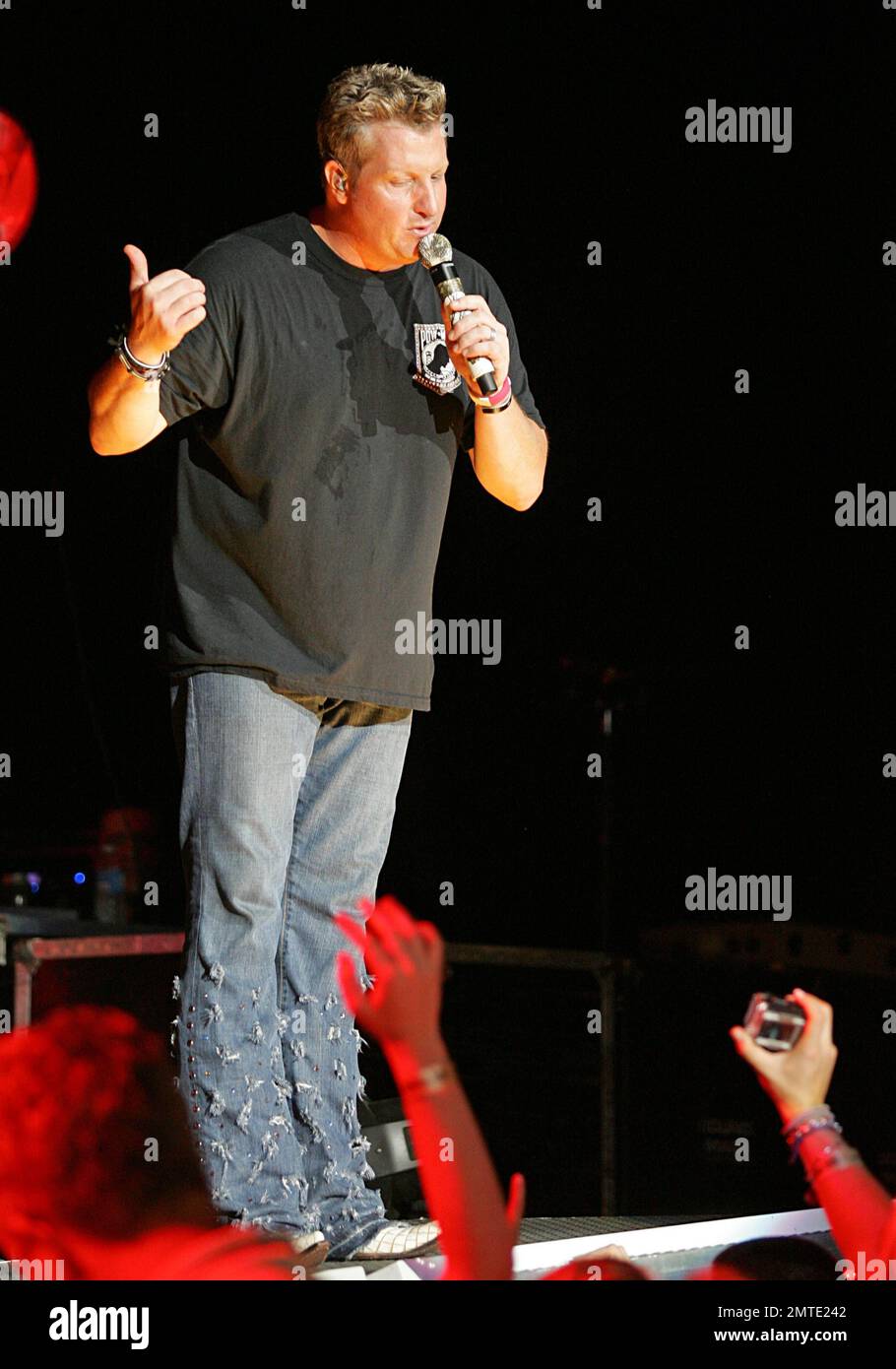 Gary LeVox of 'Rascal Flatts' performs live in concert at the Time ...