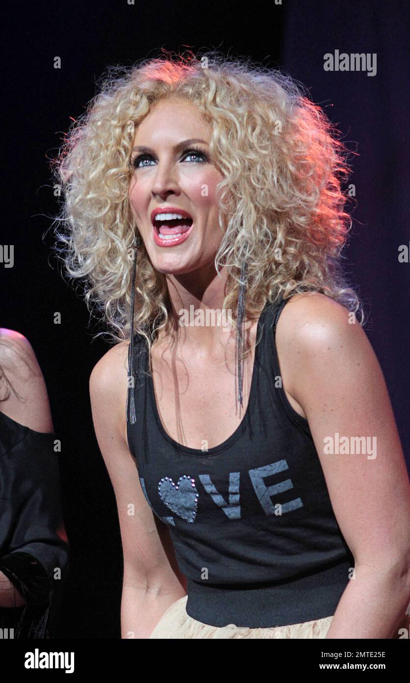 Kimberly Schlapman of 'Little Big Town' performs live in concert at the
