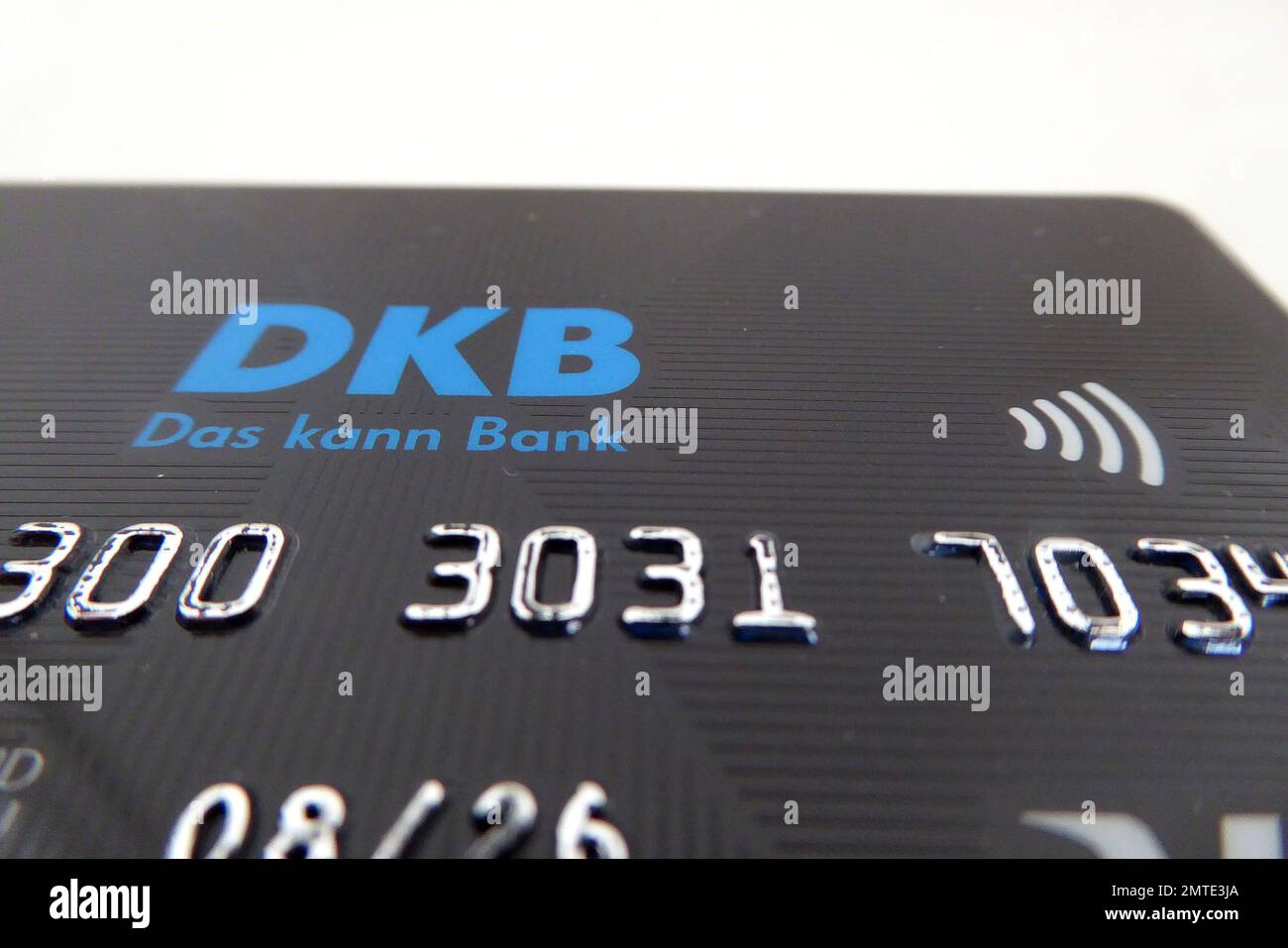 Kreditkarte / Bankkarte / EC-Karte / Bank / Deutsche Kreditbank Stock Photo