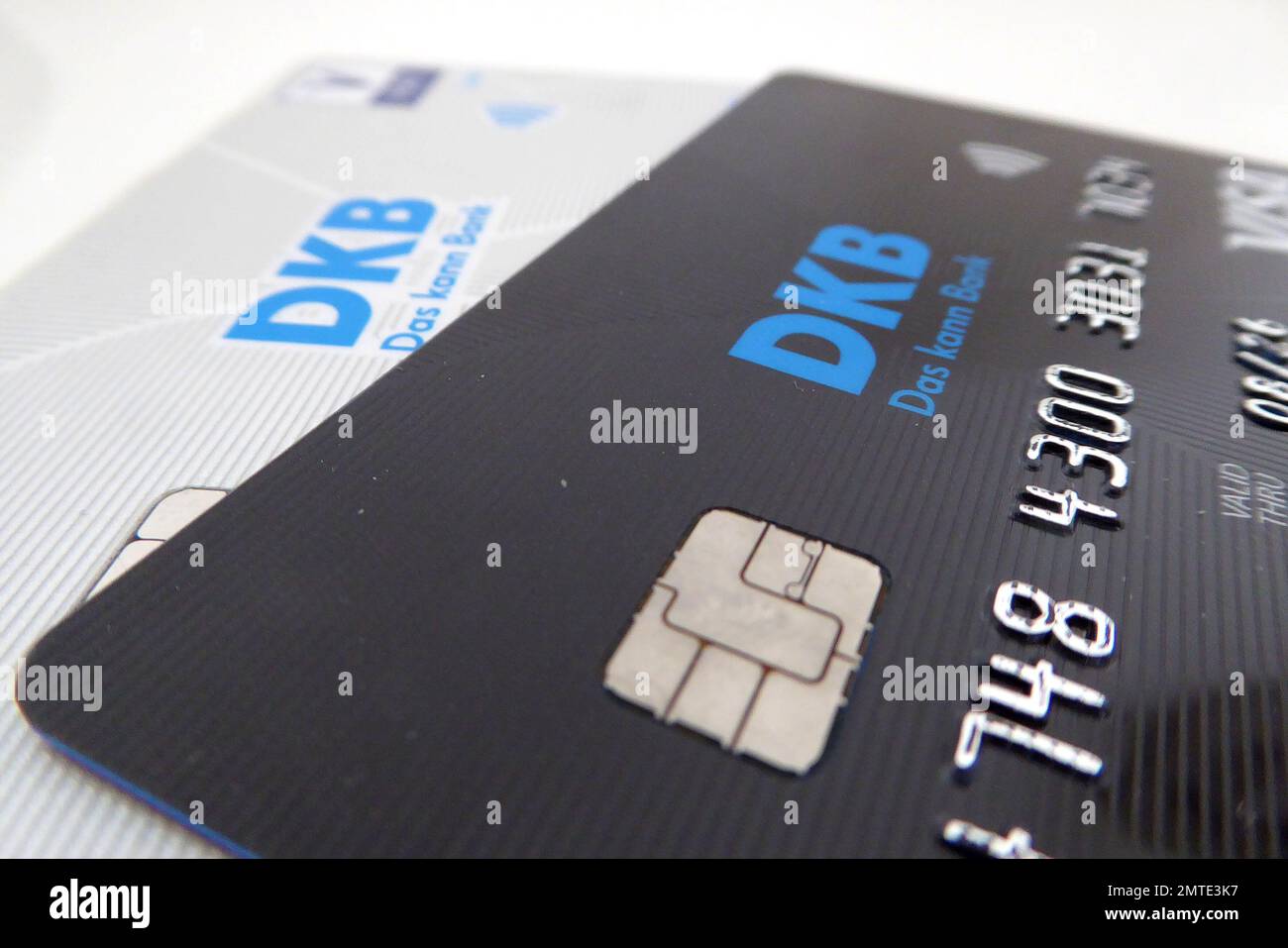 Kreditkarten / Bankkarten / EC-Karten / Bank / Deutsche Kreditbank Stock Photo