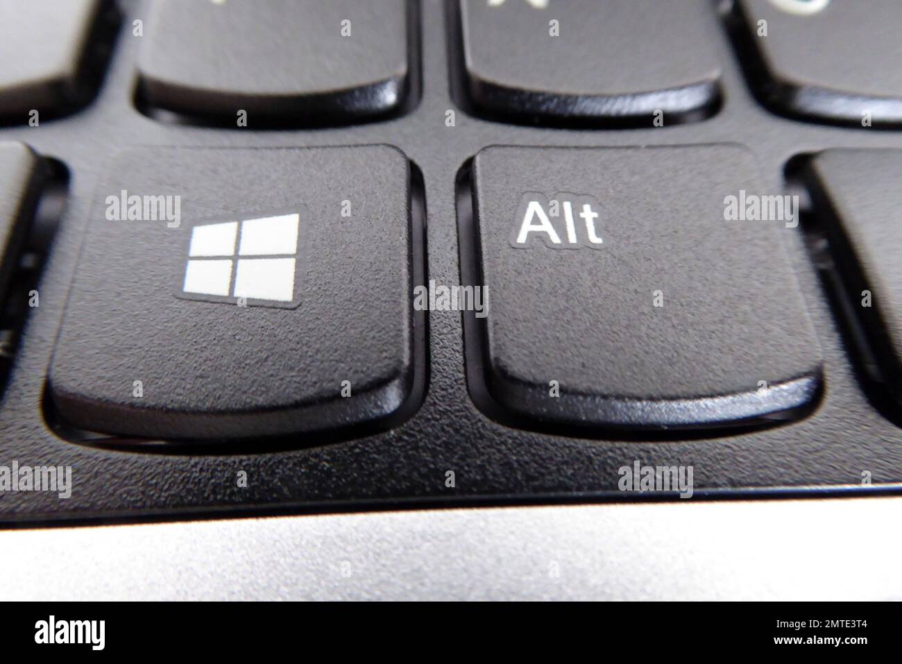 Windows Taste und  ALT Taste / Tastatur / Keyboard Stock Photo