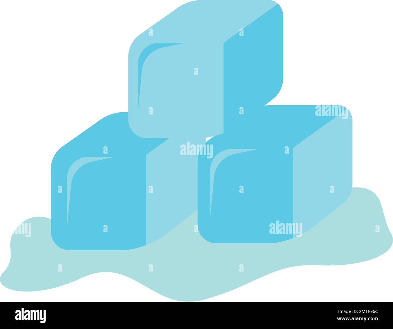 Cube sugar vector vectors hi-res stock photography and images - Alamy