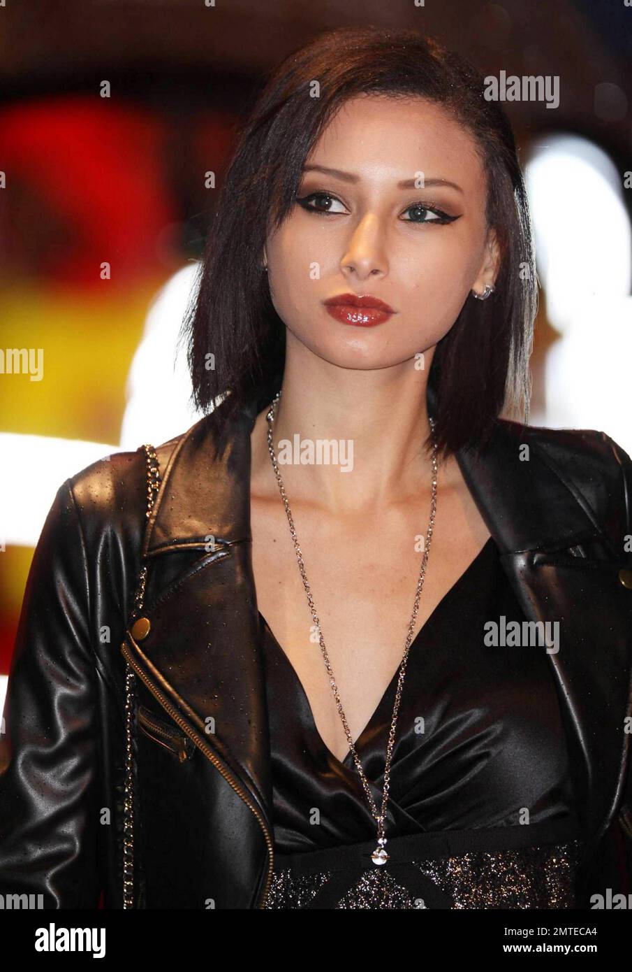 Paul Weller's daughter Leah Weller walks the red carpet for the UK