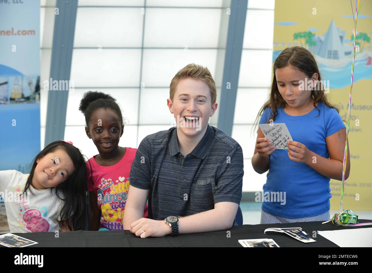 'iCarly' star Reed Alexander visits the opening of the 2012 Summer ...