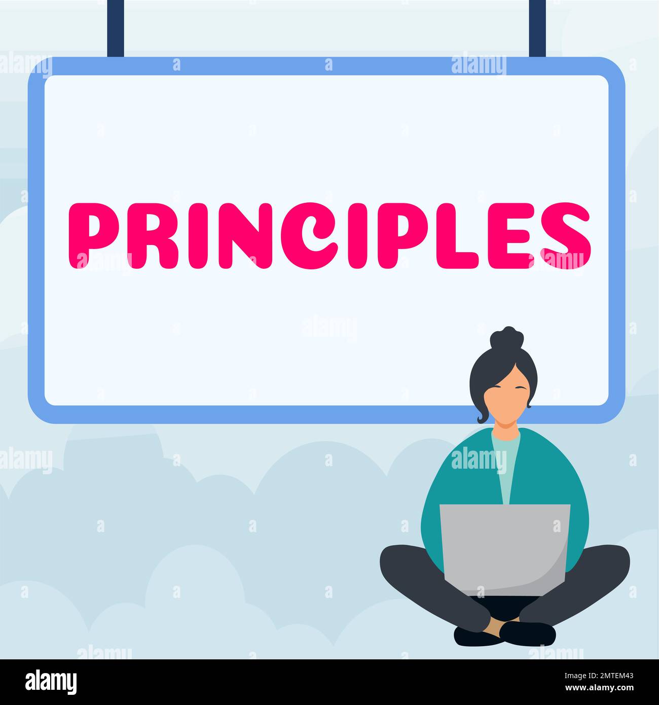 Writing displaying text Principles. Internet Concept fundamental truth ...