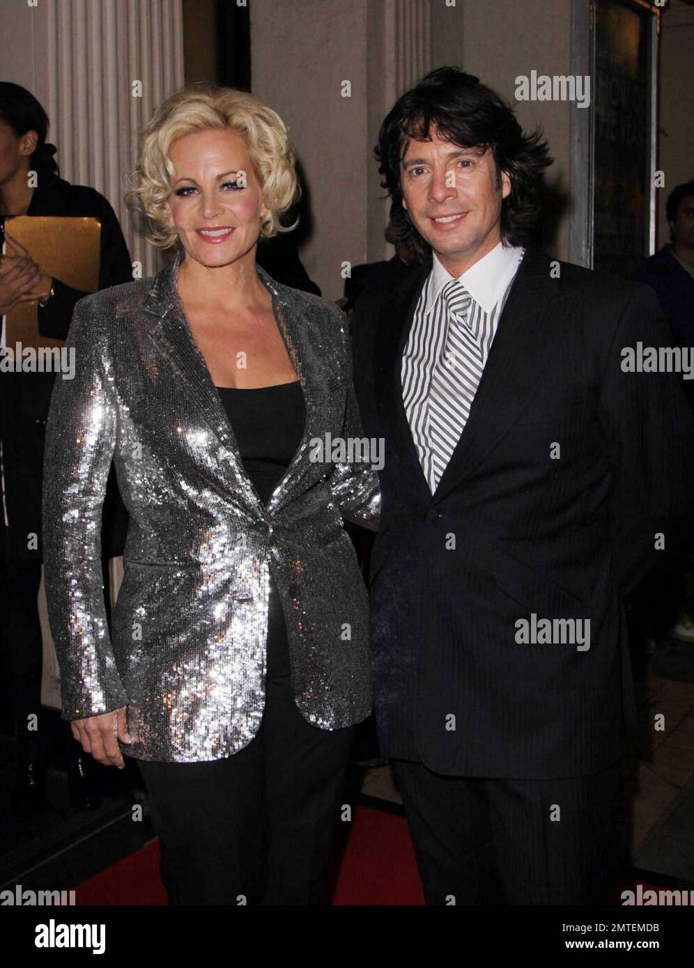 Laurence Llewelyn-Bowen and wife at Reveal magazine's 5th Birthday Party in London, UK. 10/20/09. Stock Photo