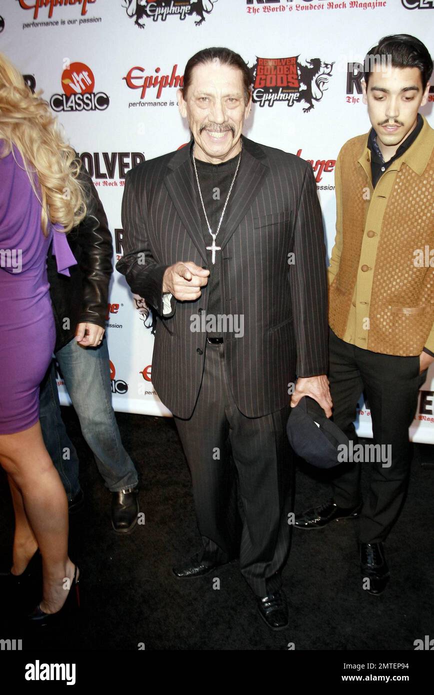 Danny Trejo and son Gilbert Trejo at the Revolver Golden Gods Awards at