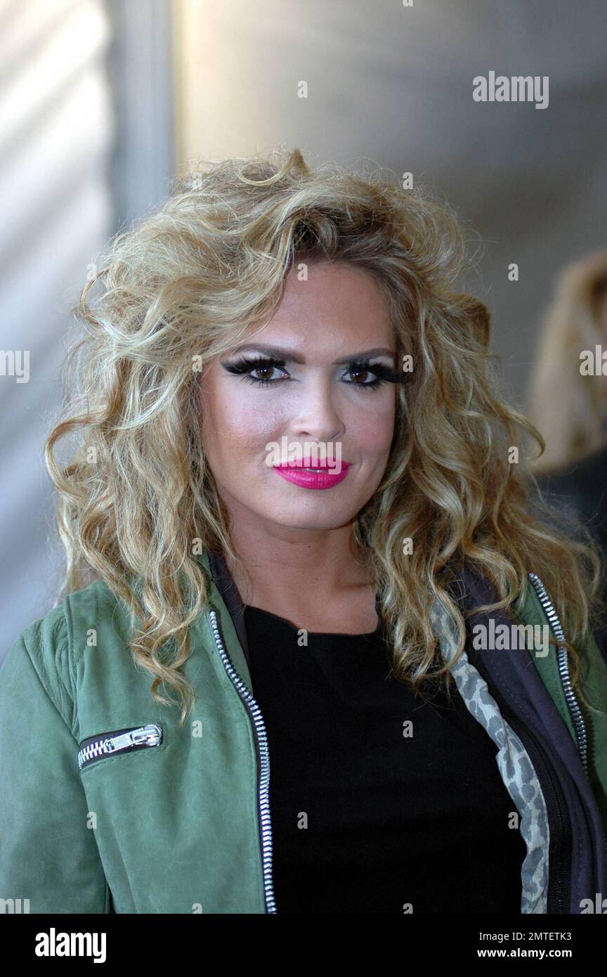 Hagan Ritchie Model A model attends the launch of Richie Rich's new fashion line Celebutant ...