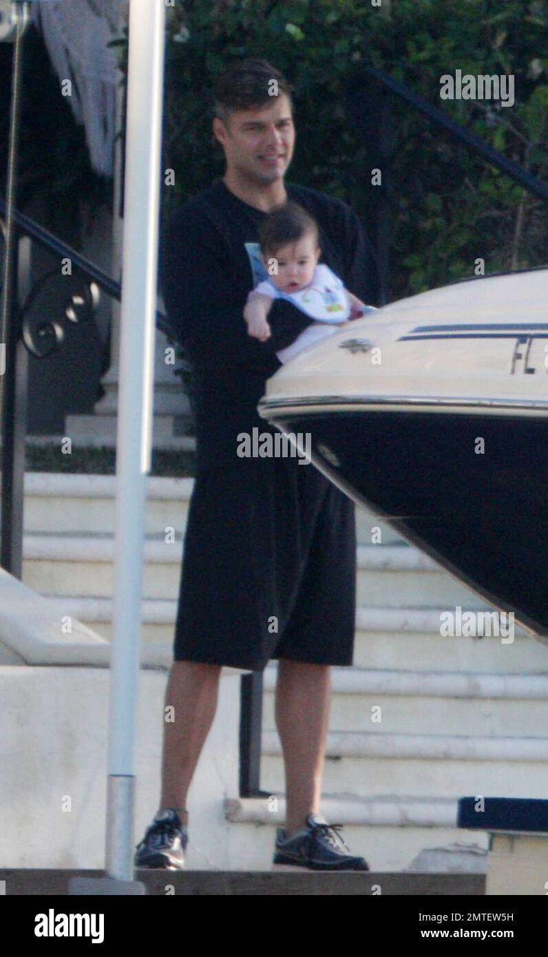 Ricky Martin Twins Beach